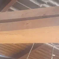 حراج دورکن با اره الماسه.دوتا چوب روسق شش متری