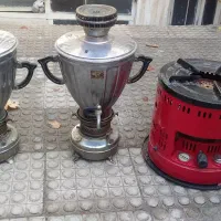 سماور و چراغ نفتی