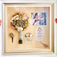 ماندگار کردن دسته گل عروس