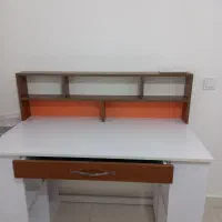 میز تحریر کتابخانه دار + صندلی