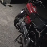 طاها|موتورسیکلت|قلعه گنج, |دیوار