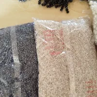 منجوق مروارید ریسه و نگین پایه دار