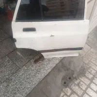 منبع اگزوز و درب پراید و بال اسپرت