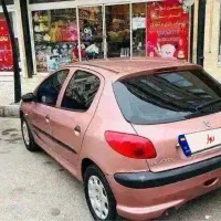 پژو206 تیپ ۵ تی فایو بدون رنگ استثنایی ۲ برگ سند