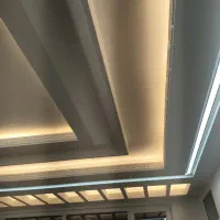 گچکاری انواع ابزار طرح نورمخفی نورپردازی لاین نوری|خدمات پیشه و مهارت|جم, |دیوار