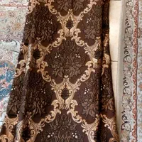 دو عدد پرده کناری ودکوری کاملا نو با کیفیت درجه یک|پرده، رانر، رومیزی|تهران, سعادت‌آباد|دیوار