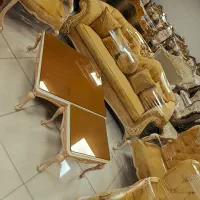 مبل چستر کلاسیک ۷نفره با میز عسلی ومیزغذاخوری6نفره|مبلمان خانگی و میز عسلی|رشت, استادسرا|دیوار