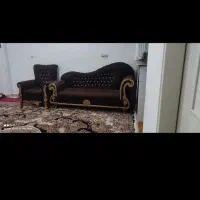 مبلمان هفت نفره و تخت کودک