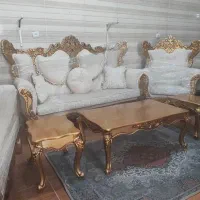 مبل کلاسیک استیل 7 نفره شرکتی