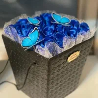 باکس و دسته گل جاودان