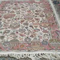 قالیچه طرح کاسه کوزه (زیر خاکی)|فرش|کاشمر, |دیوار