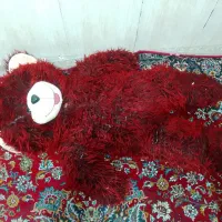 عروسک خرسی قرمز شاخسین