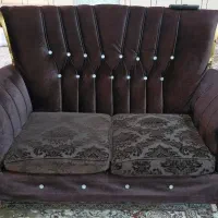 مبل شش نفره و جلو مبلی سالم در حد نو|مبلمان خانگی و میز عسلی|شوش, |دیوار