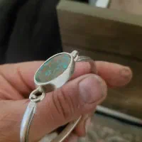 دستبند نقره دستساز