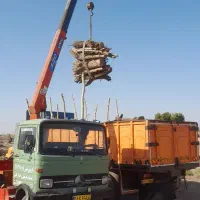 خدمات جرثقیل کفی ۳تن و ۵تن با سبد بالابر و جوشکار