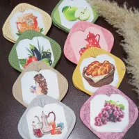 دستگیره نسوز کتان نخ|سفره، حوله، دستمال آشپزخانه|تهران, ارجمندی راد|دیوار