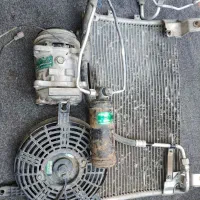 کاپوت پژو پارس و دستگاه کامل کولر پراید