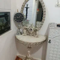 آینه و کنسول نگین دار مدل جدید