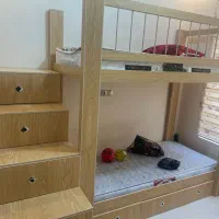 تخت دو طبقه|تخت و سرویس خواب|رفسنجان, |دیوار