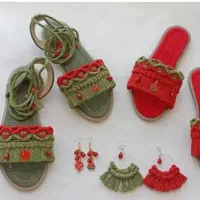 صندل ودستنبد یلدایی|کیف، کفش، کمربند|نجفآباد, ویلاشهر|دیوار