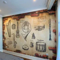 نصب کاغذ دیواری و پوستر