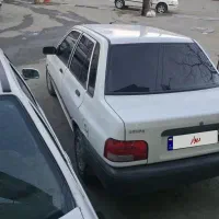 پراید مدل ۹۰  سفید رنگ دوگانه دستی
