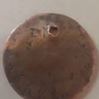 سکه قاجاری وتسبیح