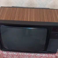 تلوزیون چوبی سیاه سفید