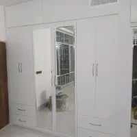 کمد کابینت کتابخانه|جاکفشی، کمد، دراور|بیرجند, |دیوار