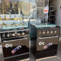 اجاق گاز  / طرح فر رویه لعابی / آکبند