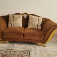 مبل کارکرده ویستا ،با میز وسط و دو عدد عسلی|مبلمان خانگی و میز عسلی|کرمانشاه, |دیوار