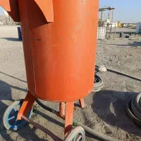 دیگ سند بلاست کاملاً نو و کم کار با شلنگ