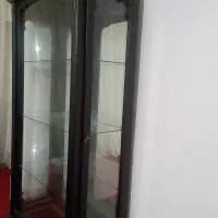 بوفه و کتیبه و لوستر و میز شیشه ای