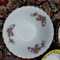 ظرف آشپزخانه گل قرمز