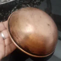 کاسه مسی طلایی|کلکسیون اشیاء عتیقه|دماوند, مسکن مهر گیلاوند|دیوار