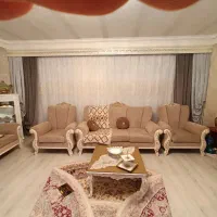 پرده توری همراه با دکور