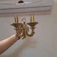 لوستر ۲تاو دیوار کوب دوتا ۵۰ باتخفیف ۴۰ میلیون|لوستر و چراغ آویز|تهران, شیخ هادی|دیوار