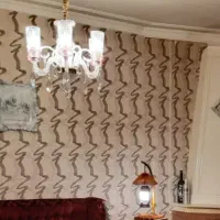 یک جفت لوستر شش شاخه کریستال چک|لوستر و چراغ آویز|تهران, جنت‌آباد مرکزی|دیوار