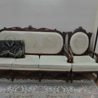 مبل ۹ نفره سلطنتی با نهار خوری ۸ نفره با صندلی