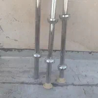 ۱۴ عدد لوله استیل ۹۰ سانت ضخیم