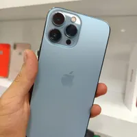 گوشی اپل مدل iPhone13promax 256G CH/A آبی دوسیم