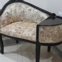 فروش میز تلفن بسیار نو با چوب گردو