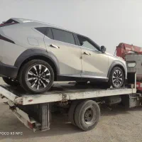 جرثقیل خودروبر کفی دکل 3تن یدک کش شبانه روزی