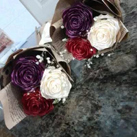 گل روبانی شیک برای مجالس خاص|گل مصنوعی|کرمانشاه, |دیوار