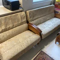 راحتی ۷نفره ، مبل ۷نفره آلمانی و جالباسی چوبی|مبلمان خانگی و میز عسلی|تهران, کرمان|دیوار