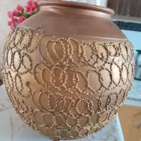 گلدان طلایی سالم نو