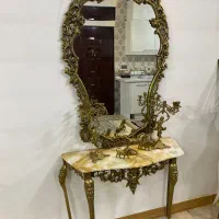 آینه شعمدان ‌ساعت دیواری کاملا نو