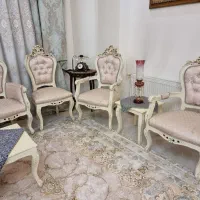 سرویس مبل کلاسیک(۹نفره) به همراه میز وسط و دو عسلی|مبلمان خانگی و میز عسلی|بابل, |دیوار