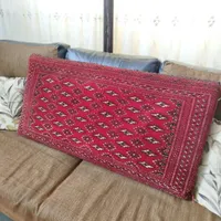 پشتی دستباف ترکمنی