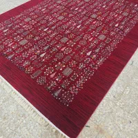فرش ماشینی قرمز تمام نخ المانی ضمانت دار|فرش|تبریز, |دیوار